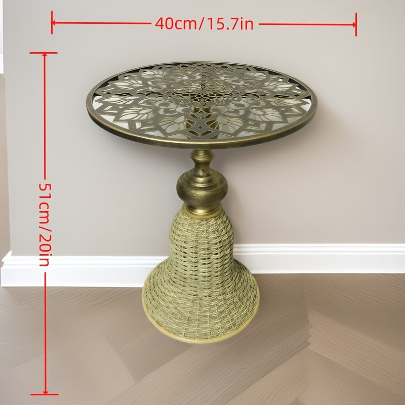 Wrought Iron Coffee Table for Living Spaces