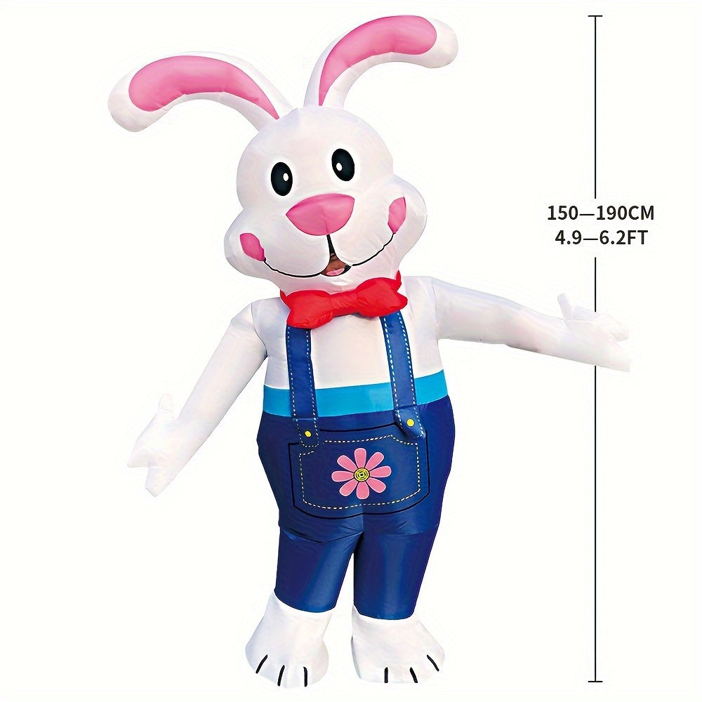 Inflatable Bunny Costume Battery/USB Powered