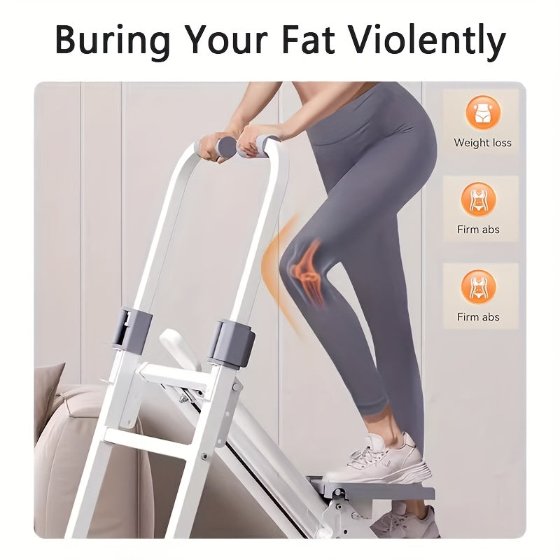 Foldable Stair Climber Home Fitness Machine