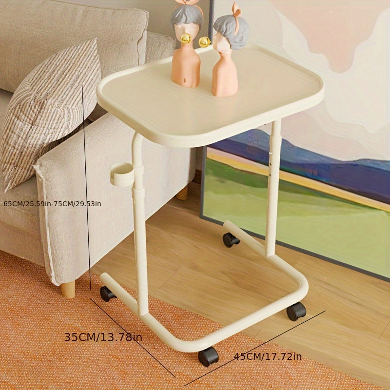 Adjustable Portable Workstation with Wheels