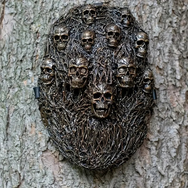 Bone-Chilling Elegance: Steam Skeleton Mask