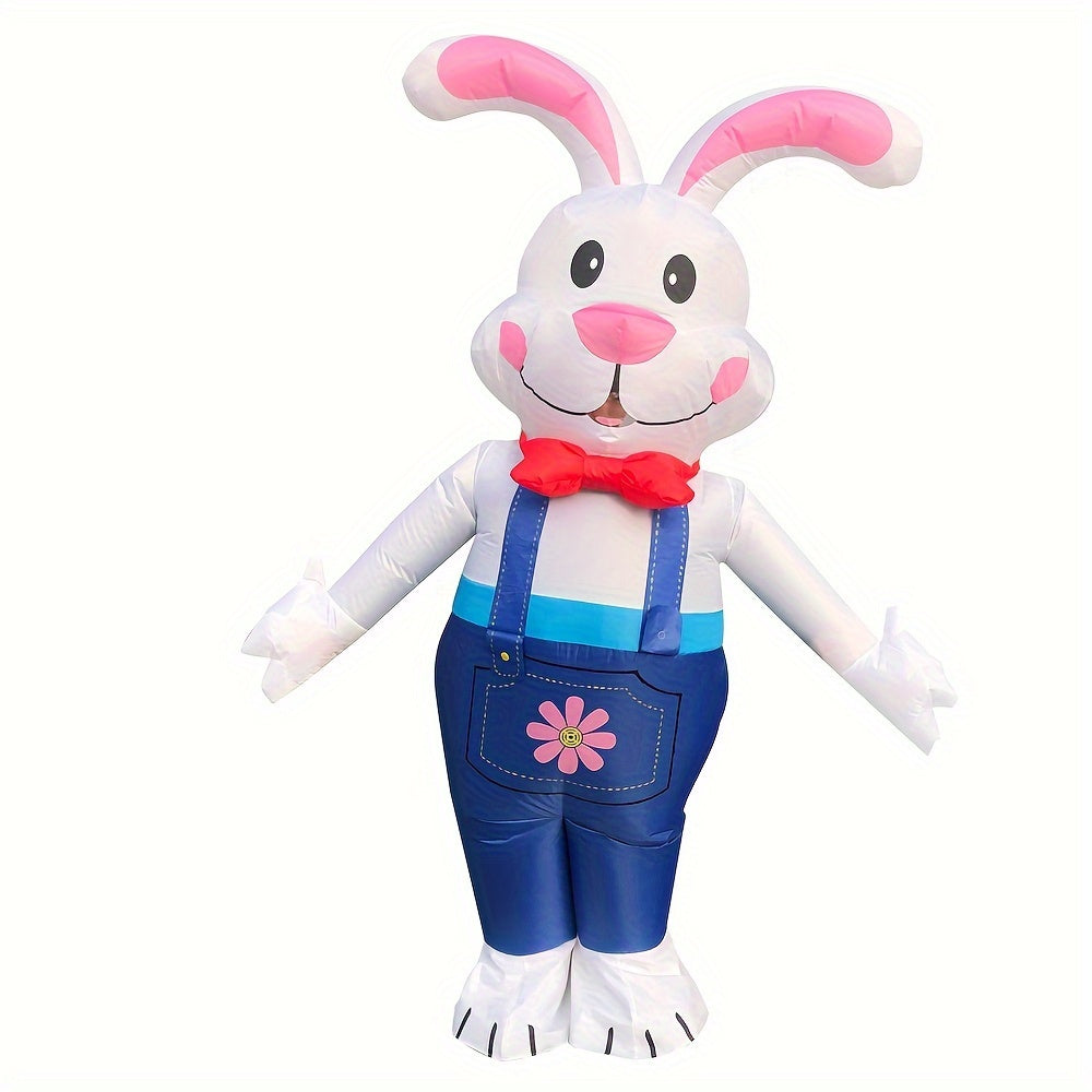 Inflatable Bunny Costume Battery/USB Powered