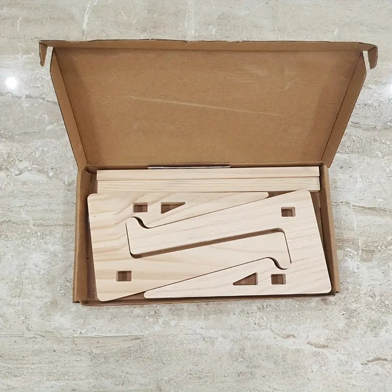 Keep your laptop and tablet within easy reach with this multifunctional laptop stand