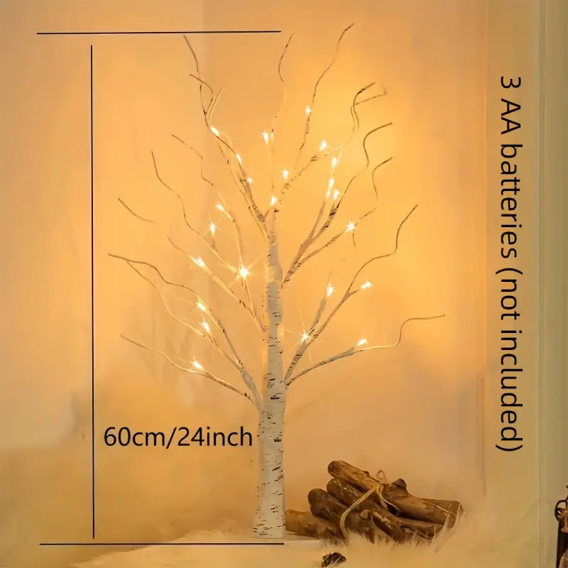 Easter Twinkling Tree with 24 LED Lights