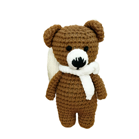 Handcrafted Animal Dolls for Newborns