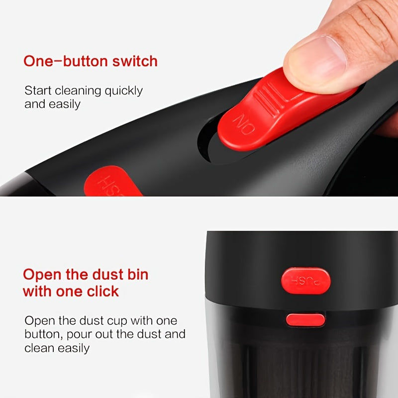 Cordless Handheld Vacuum Cleaner with USB Charging