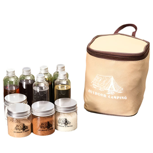 Camping Spice Containers for Outdoor Travel (Set - 10)