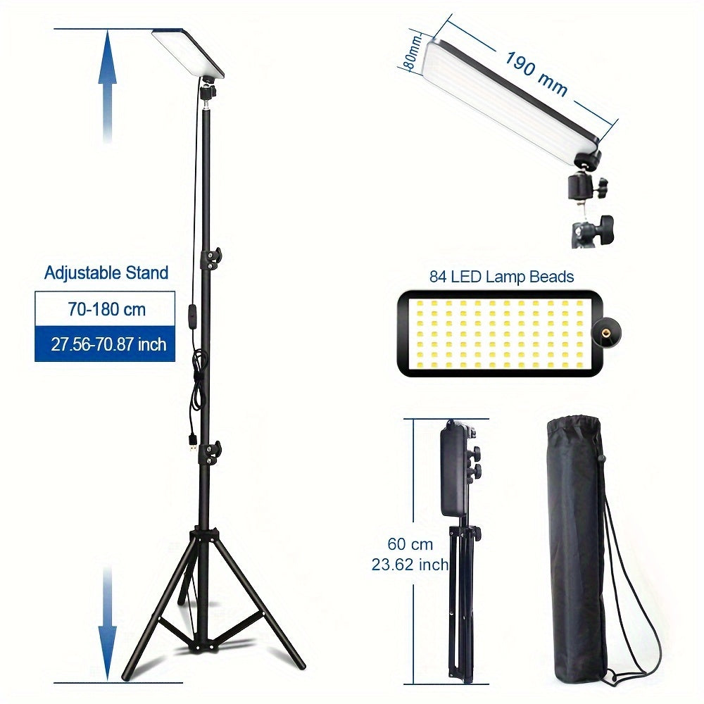 Portable LED Telescopic Camping Light with Stand