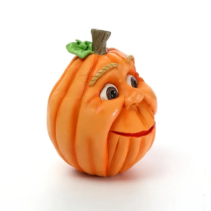 Ghoulishly Glamorous Pumpkin Resin Art