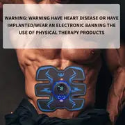 Rechargeable Remote Control Abdominal Muscle Toner, Muscle Trainer, Body Muscle Stimulator EMS Massager- Tone Your Abs, Hips, And Buttocks At Home