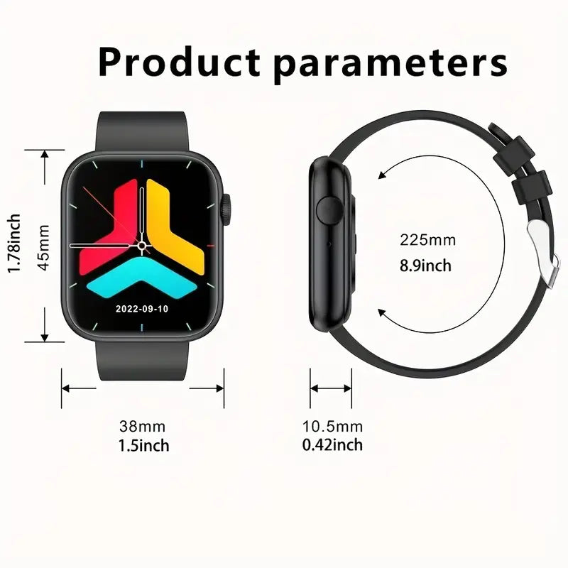 Ultimate Waterproof Wireless Calling Smartwatch