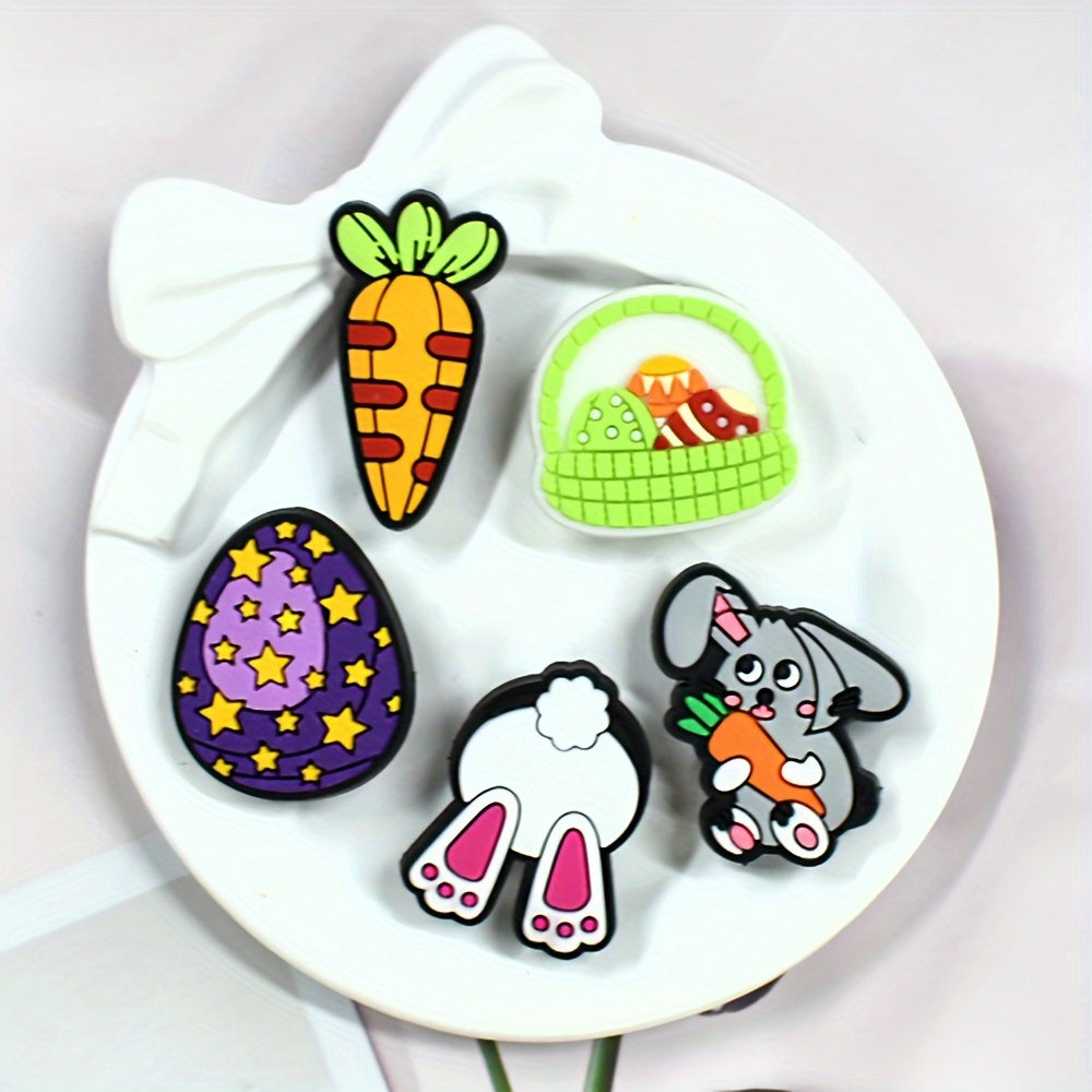 Easter Bunny Shoe Charms Set (23pcs)