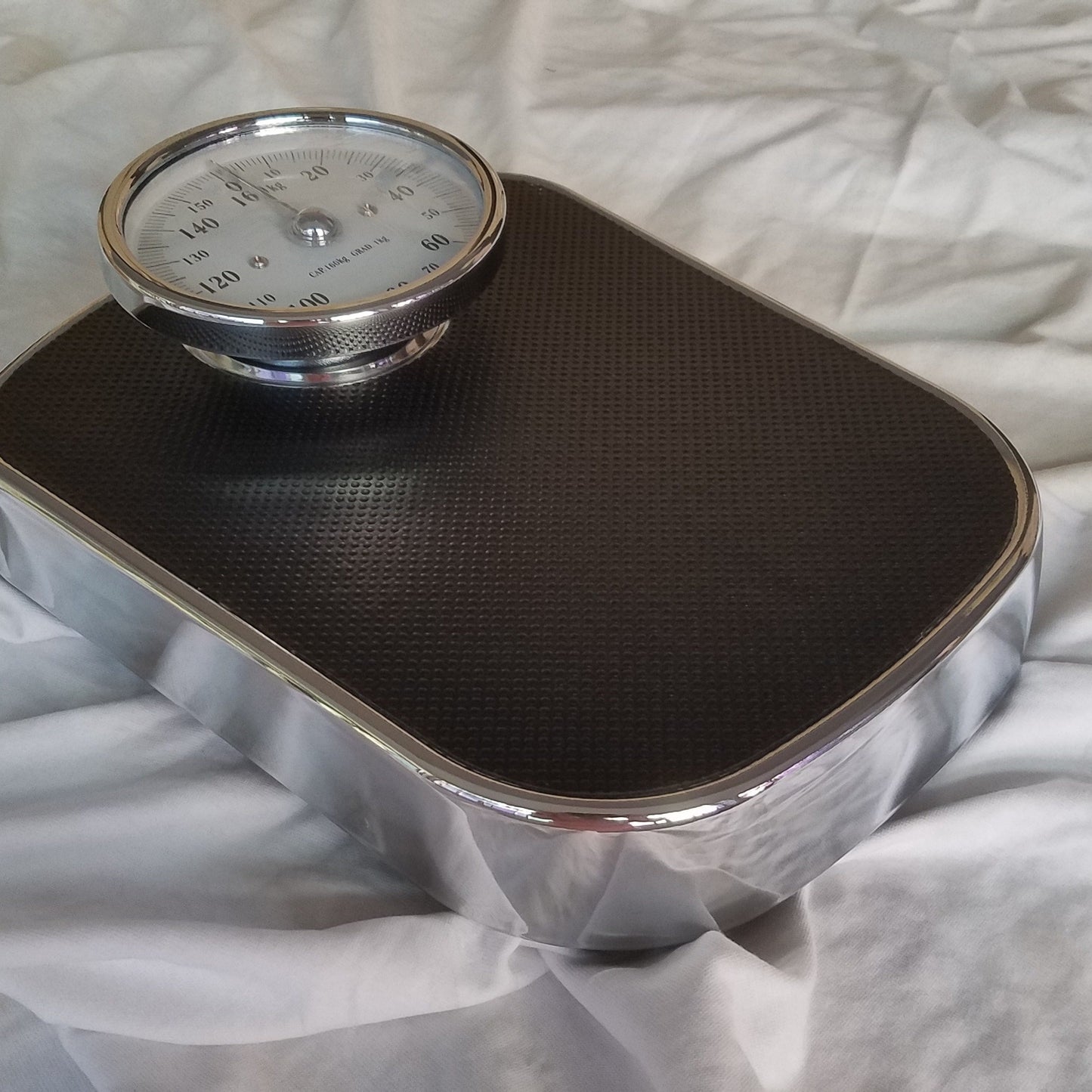 Vintage Copper Mechanical Bathroom Scale(Black)