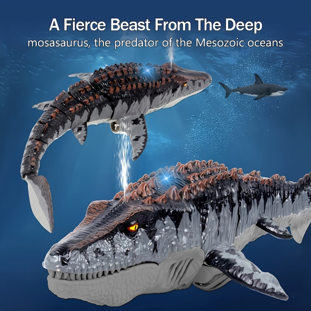 Remote Control Shark Dinosaur Pool Toy Black