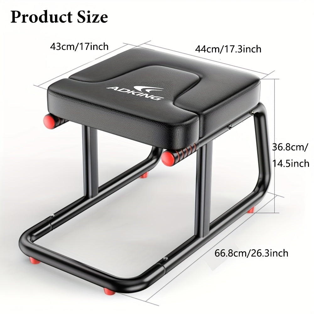 Upward Yoga Stool with Handrests Iron Frame