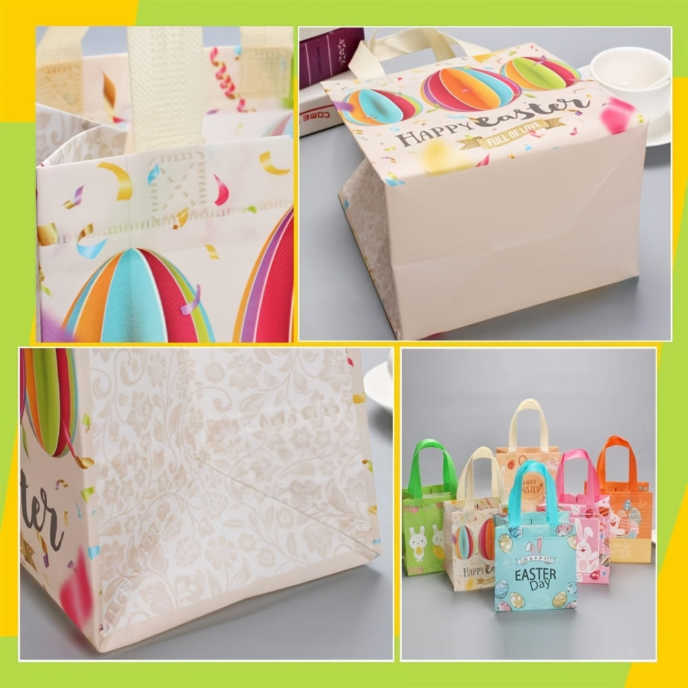 Reusable Non-Woven Easter Bags 18pcs Spring Party Supplies