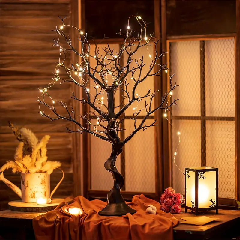 30-Inch Plastic Manzanita Tree Centerpiece – Black Bare Tree