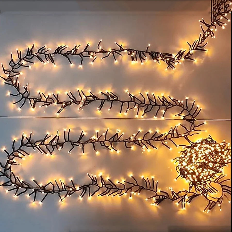 LED Firecrackers Christmas String Lights
