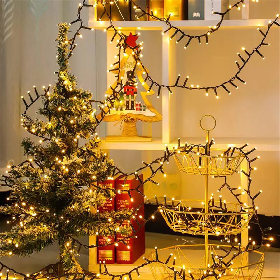 LED Firecrackers Christmas String Lights