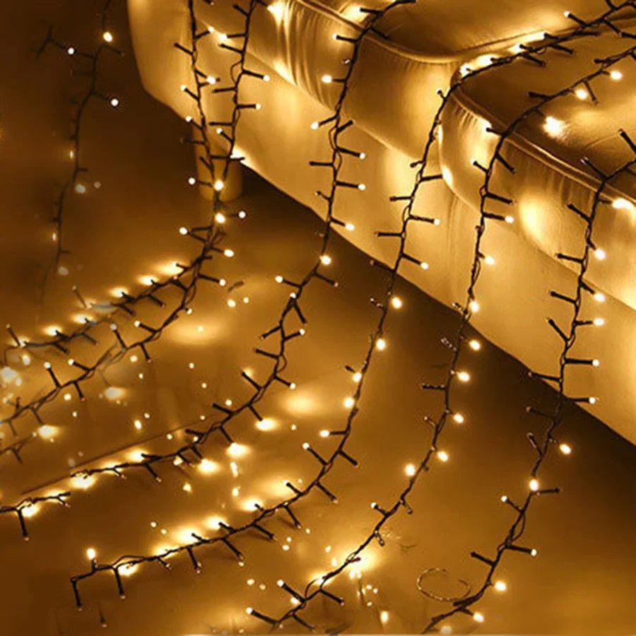 LED Firecrackers Christmas String Lights