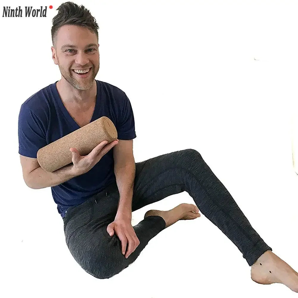 High-Density Natural Cork Yoga Pillar