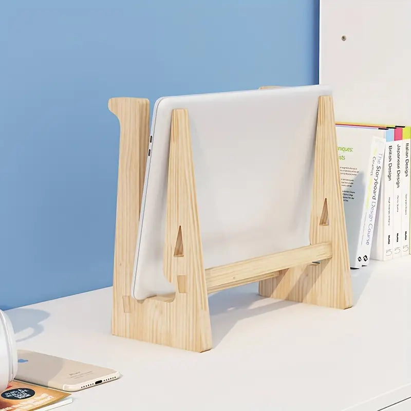 Keep your laptop and tablet within easy reach with this multifunctional laptop stand