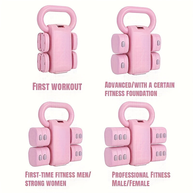 Dumbbell Kettlebell Set Home Fitness Kit