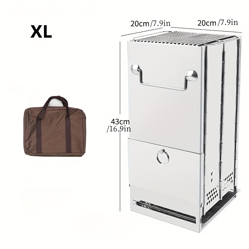 Wood Stove Ultralight Folding for Outdoor Cooking