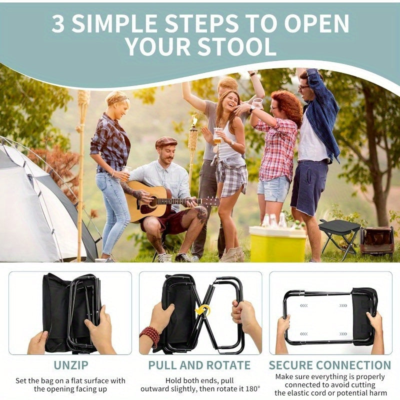 Camping Folding Chairs Portable Outdoor Stools