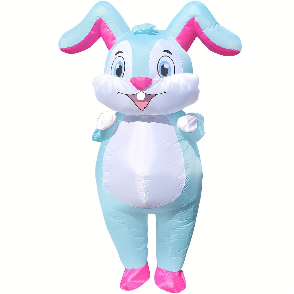 Inflatable Cartoon Rabbit Costume for Adults