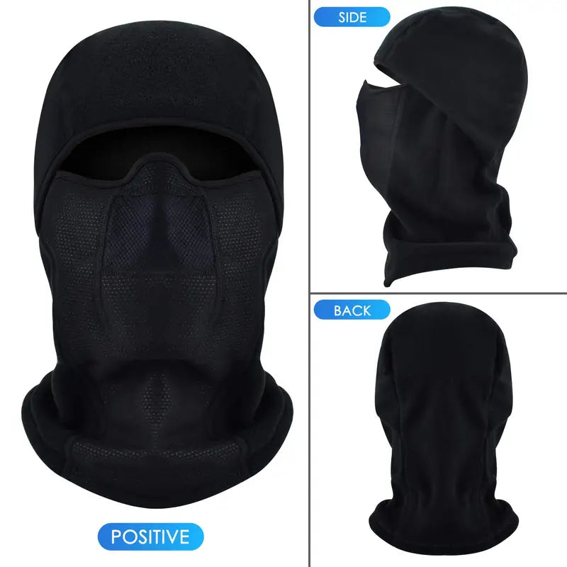 Thermal Fleece Balaclava Face Mask - Windproof and Breathable