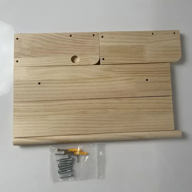 Delightful home for your childs favorite tales - this Wooden Bookshelf