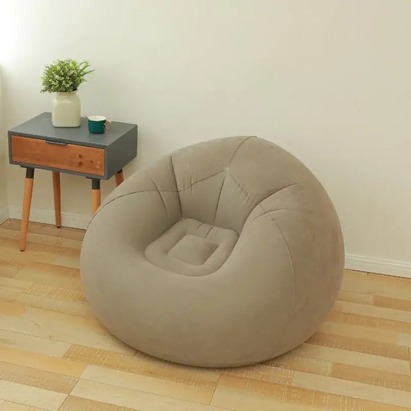 Relax in style with the ultimate comfort of a Beanless Inflatable Chair Air Sofa