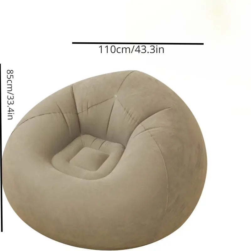 Relax in style with the ultimate comfort of a Beanless Inflatable Chair Air Sofa