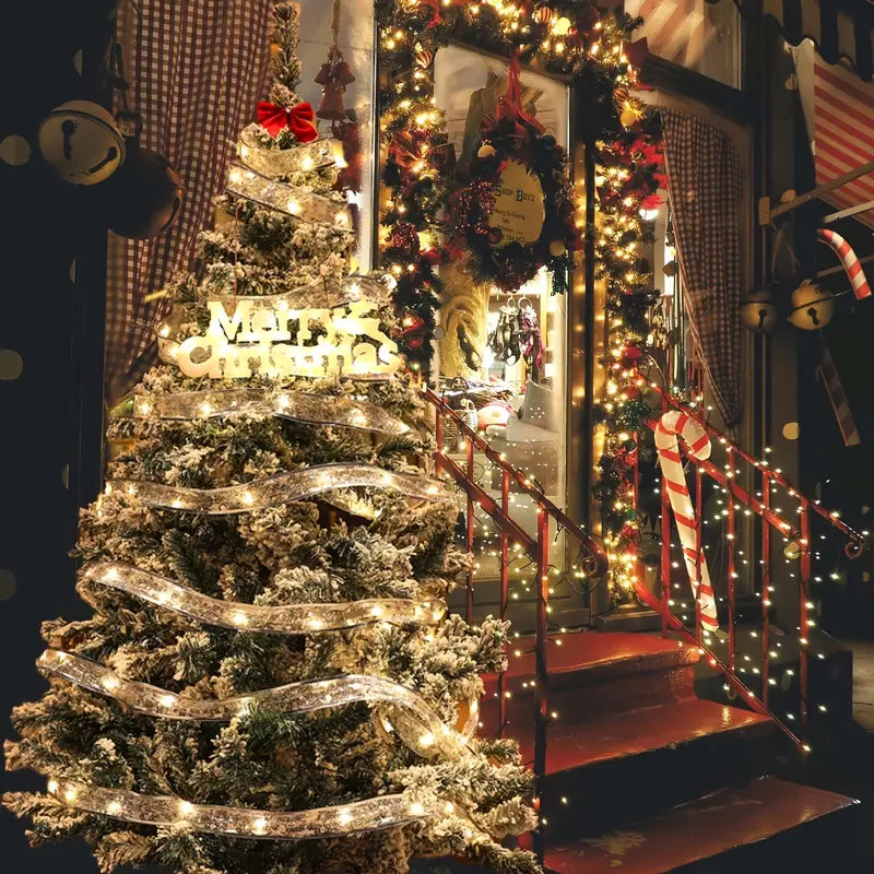 4.0 Meter Christmas Tree Decoration Lights Ribbon