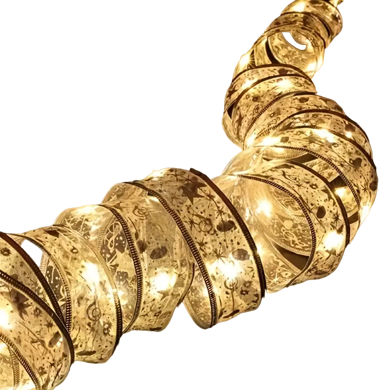 4.0 Meter Christmas Tree Decoration Lights Ribbon