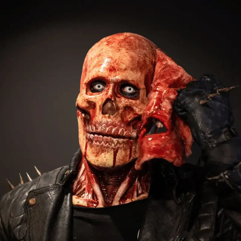 The Gore-Fusion: Halloween Double-Layer Ripped Mask