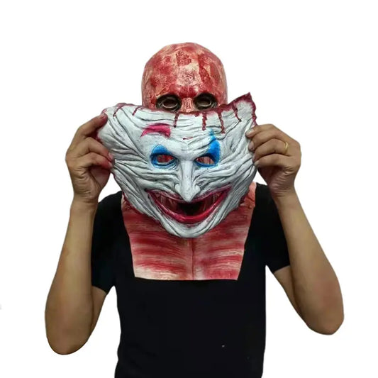 The Gore-Fusion: Halloween Double-Layer Ripped Mask