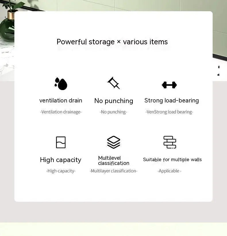 space-saving Wall Floating Bathroom Cabinet