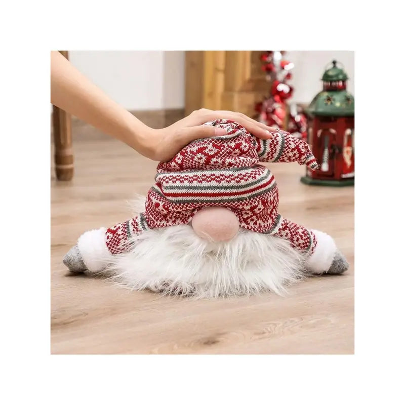 Jolly Gnome Guardian: A Whimsical Christmas Tree Topper