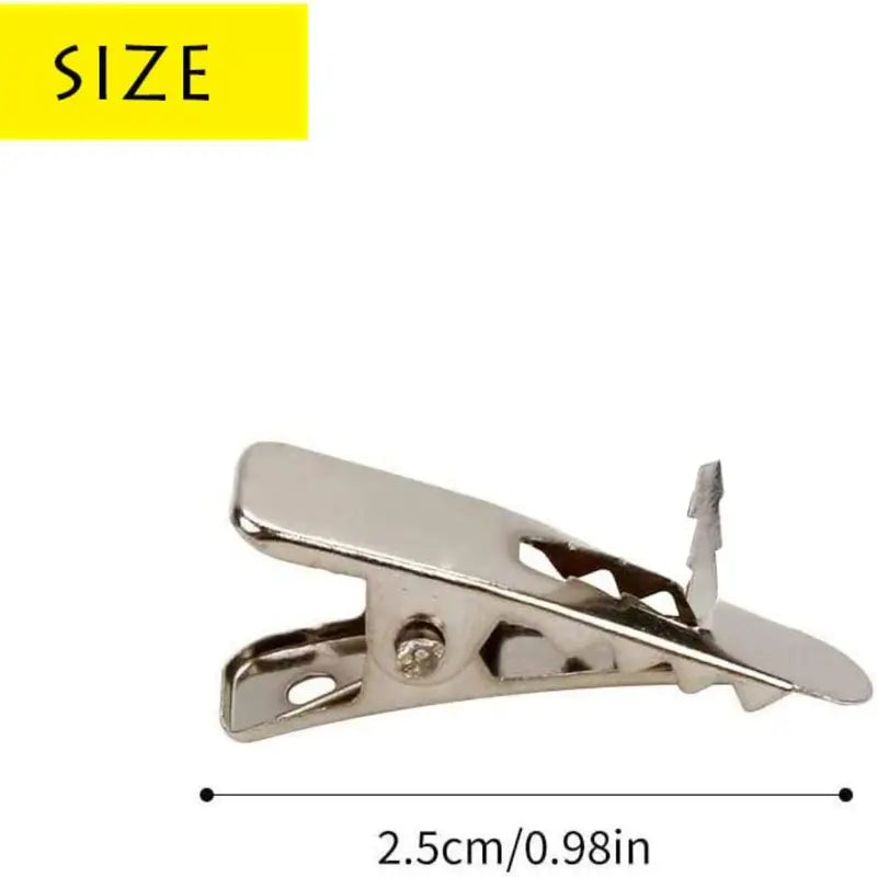 30PCS Mini Metal Clips for Christmas - Festive Ornament Fixing Clips