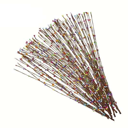 26pcs Easter Berry Stems with Egg Ornaments