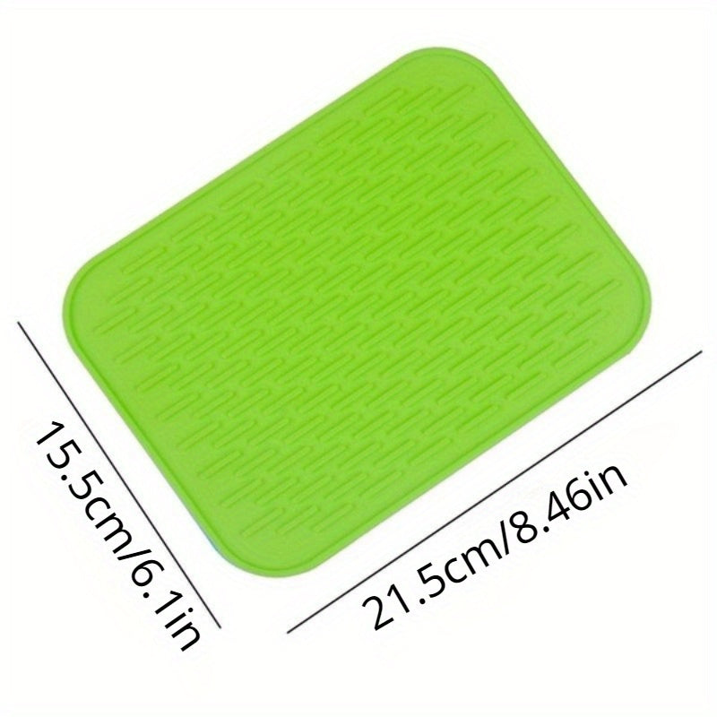 Silicone Round Mat Non-Slip Coaster (2 pcs)