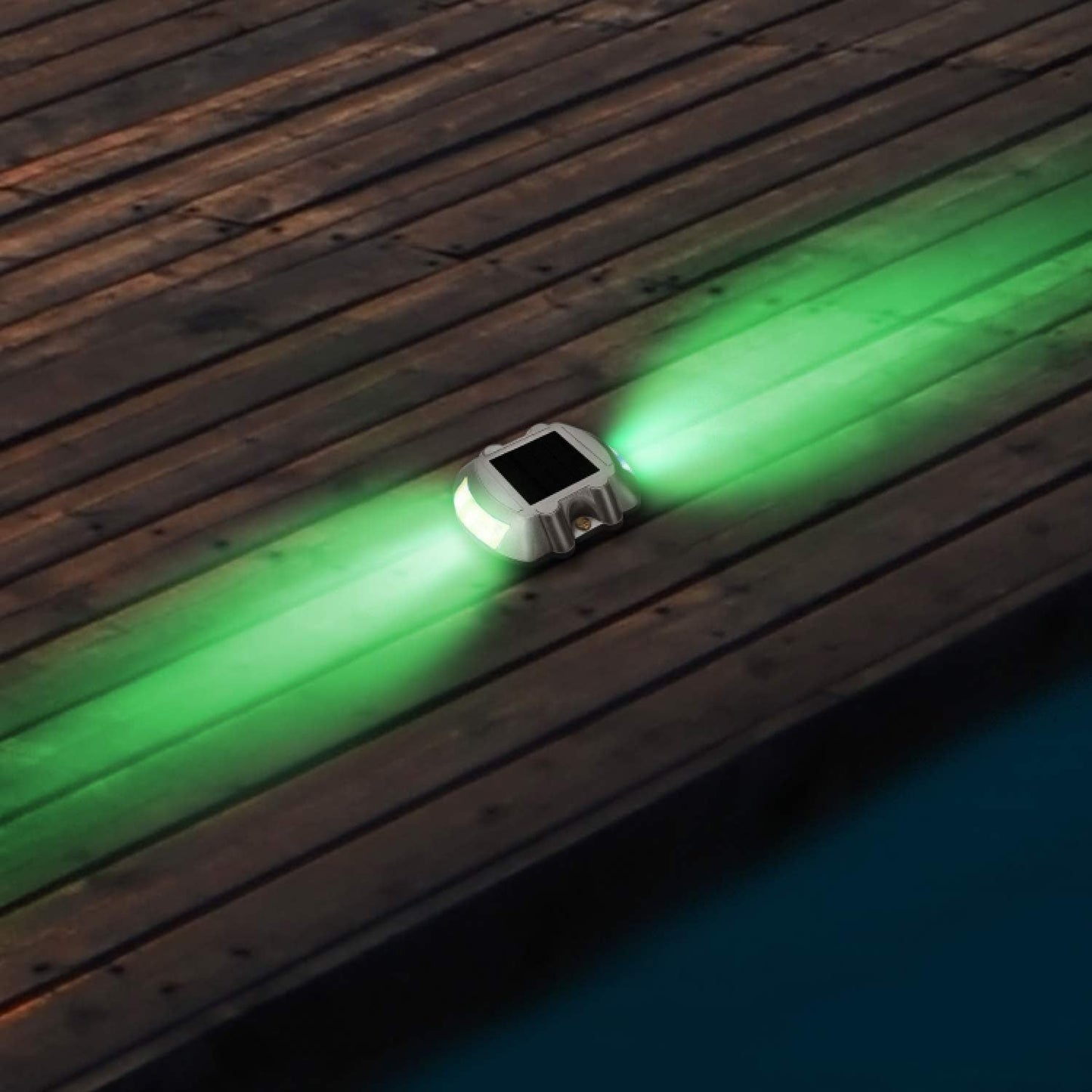 Solar Driveway Deck Lights (2 pcs)