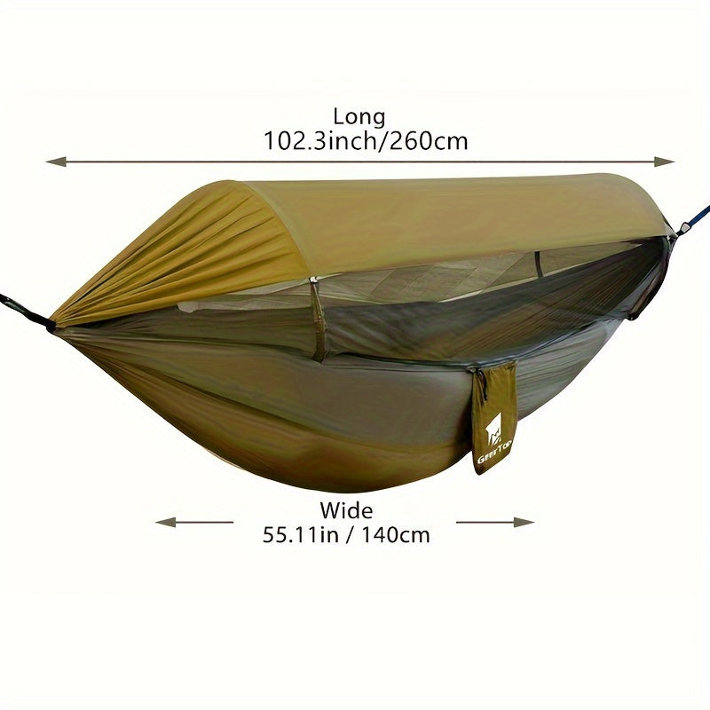 Double Camping Hammock with Mosquito Net