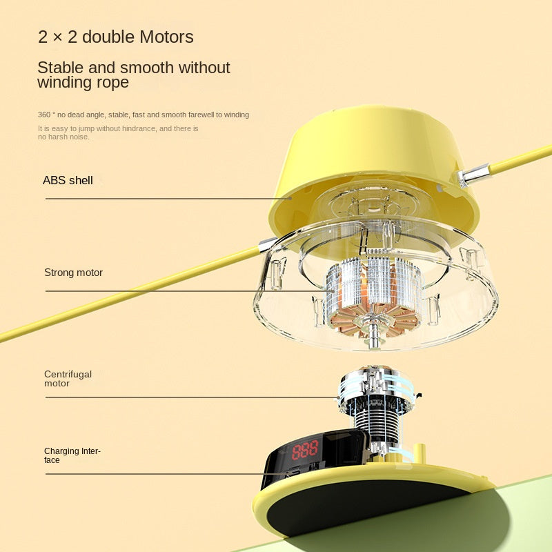 Multi-Person Intelligent Rope Skipping Machine(Yellow)