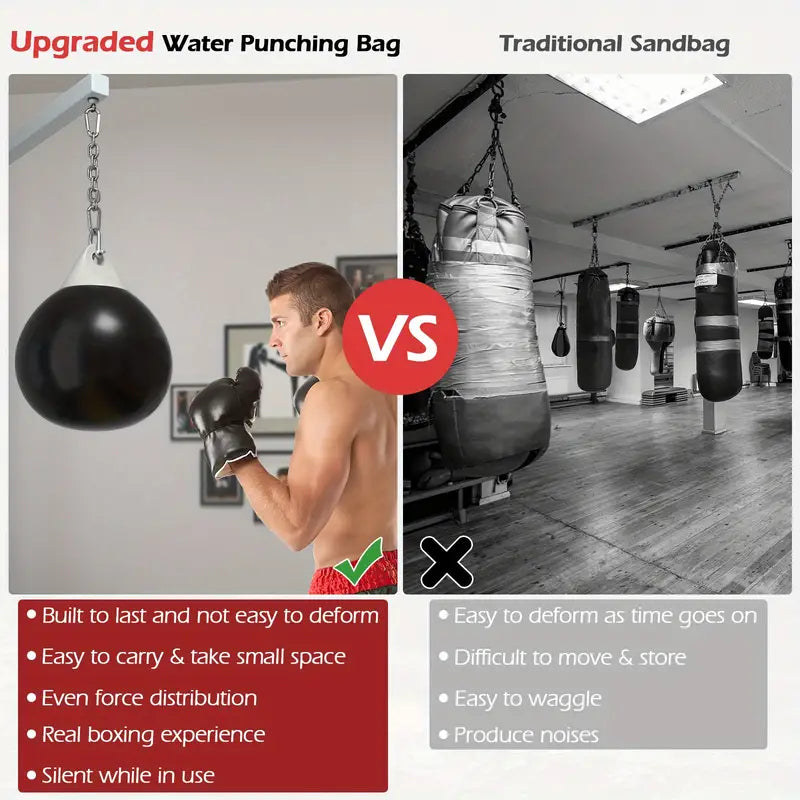50kg Water Punching Bag - Heavy Duty Aqua Boxing Bag