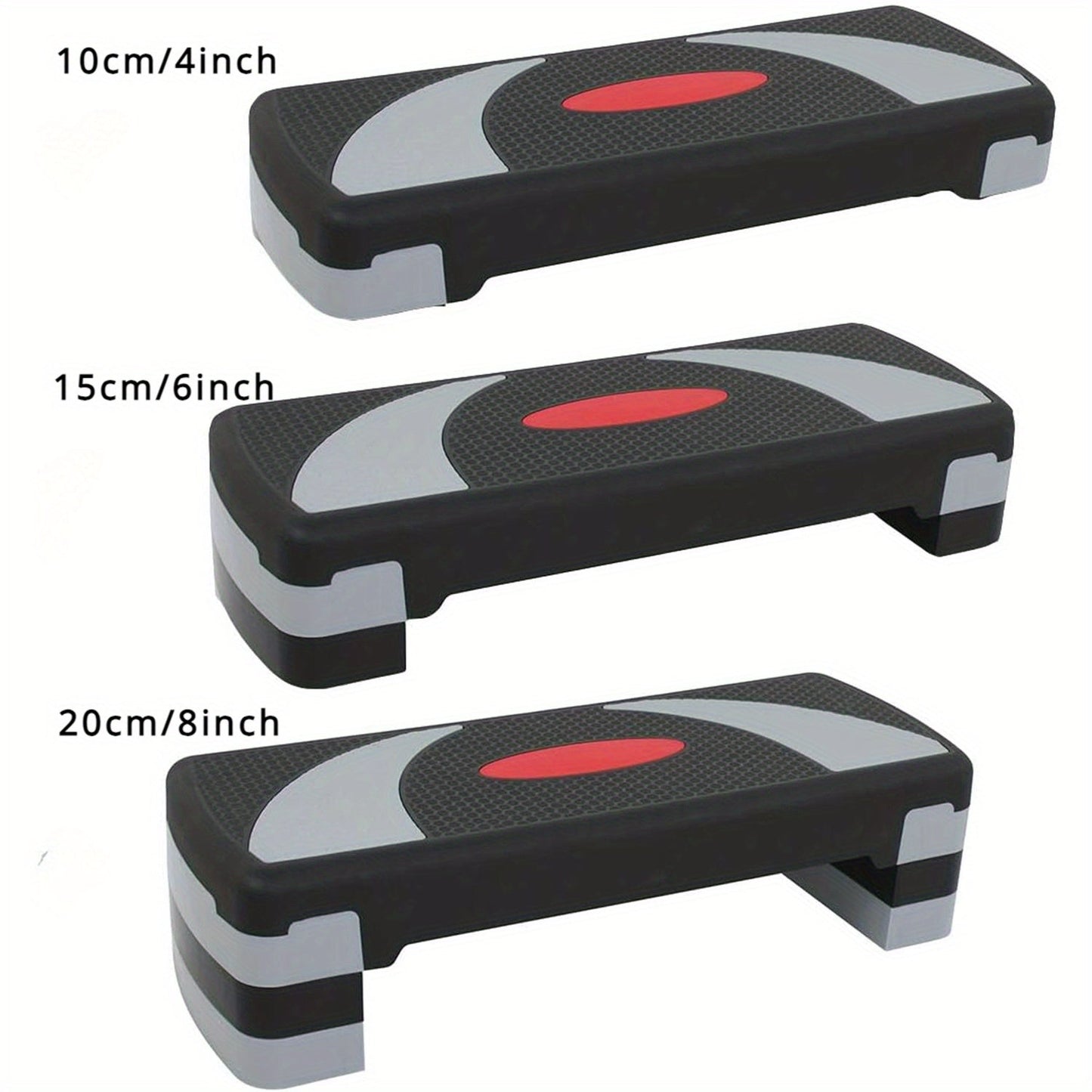 3-Level Adjustable Aerobic Step Platform for Home Workout