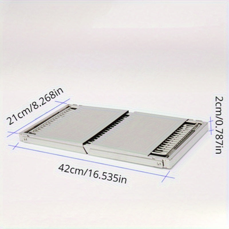 Foldable Stainless Steel Charcoal Grill for Outdoor