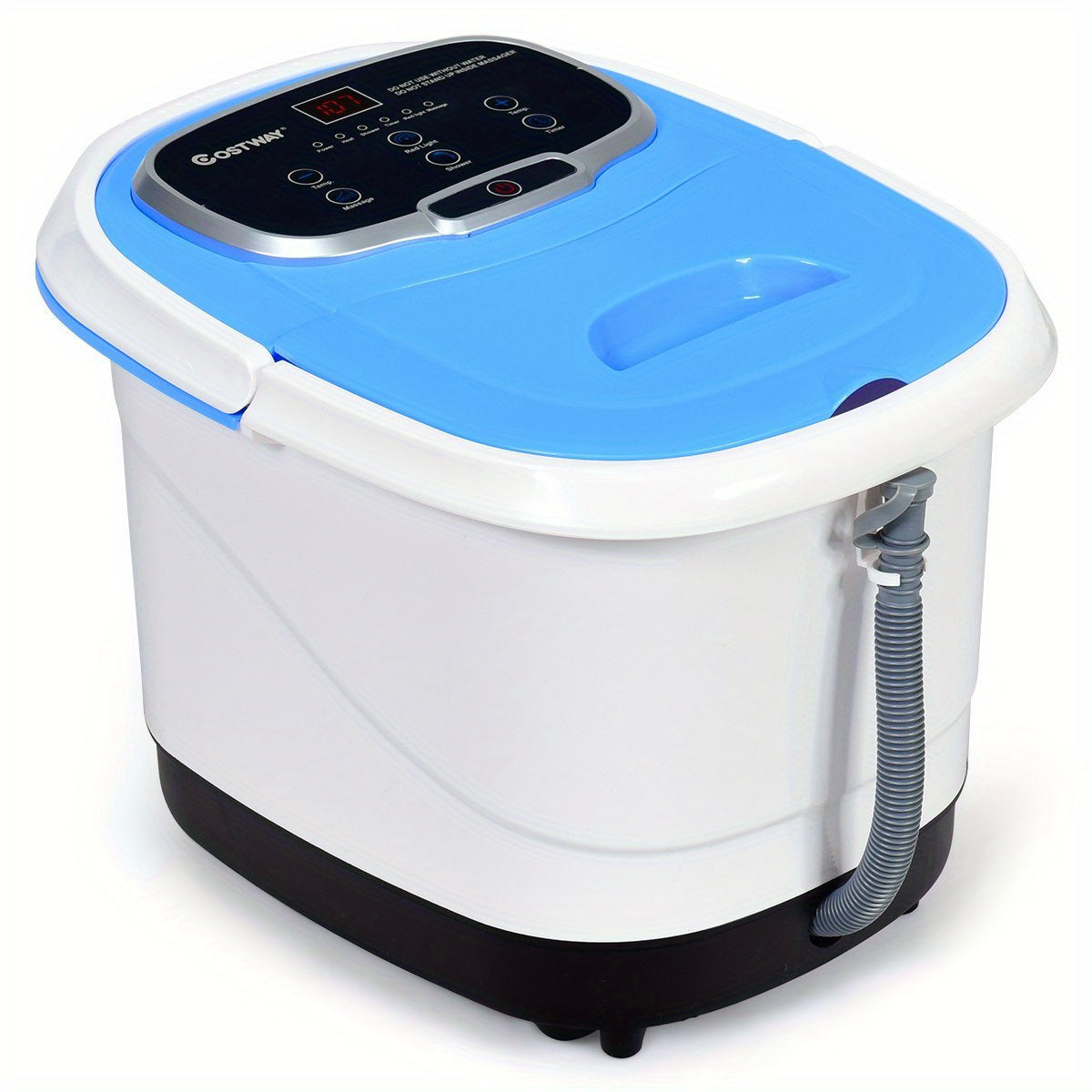 Electric Heated Footbath Tub – Foot Spa Massager(Blue)